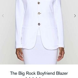 Bleusalt  Big Rock Boyfriend Blazer